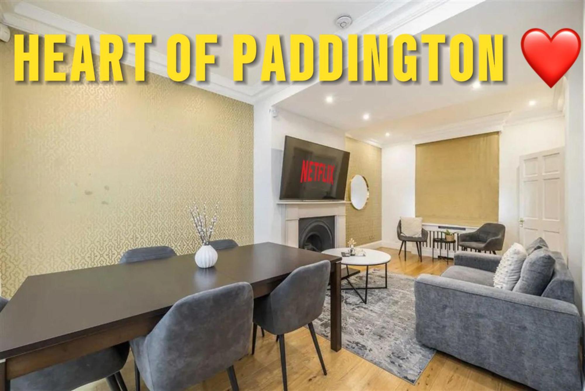 Exceptional 4 Bedroom House Paddington Station! ลอนดอน ภายนอก รูปภาพ